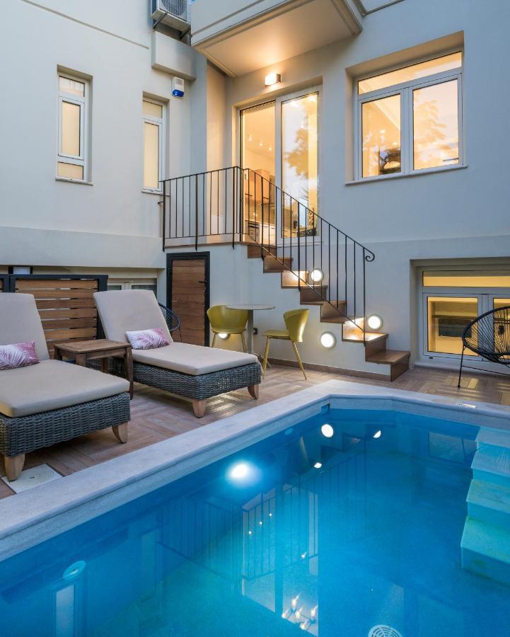 Ferienwohnung Elvina City House Chania  Exterior foto